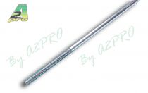 Tige 1,7mm / 1bout filet&eacute; M2 - 30cm (10 pcs)