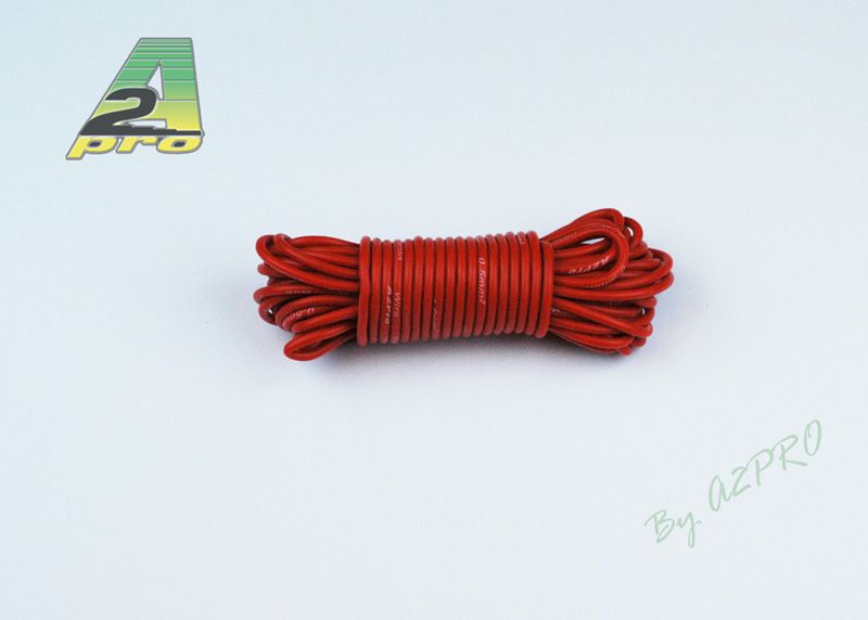 Fil silicone AWG20-0.50&sup2; rouge (100