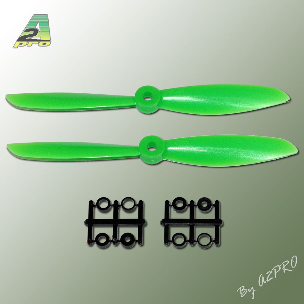 H&eacute;lice Gemfan SF 6x4,5 vert (2 pcs)