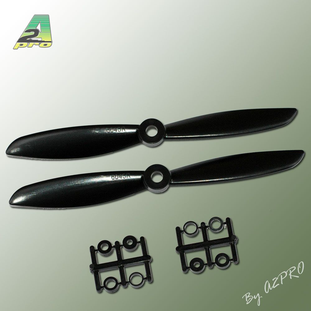 H&eacute;lice Gemfan SF push 6x4,5 noir (2 pcs)