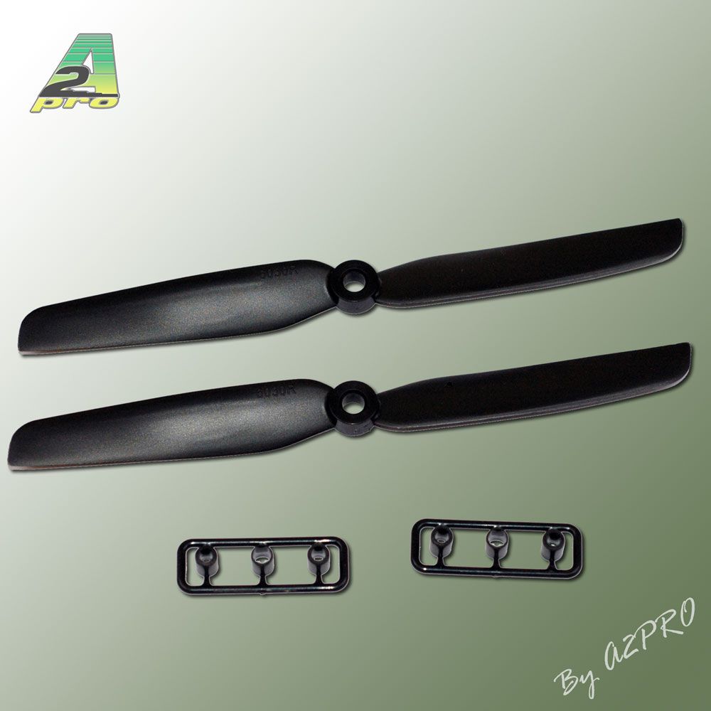 H&eacute;lice Gemfan SF push 6x3 noir (2 pcs)