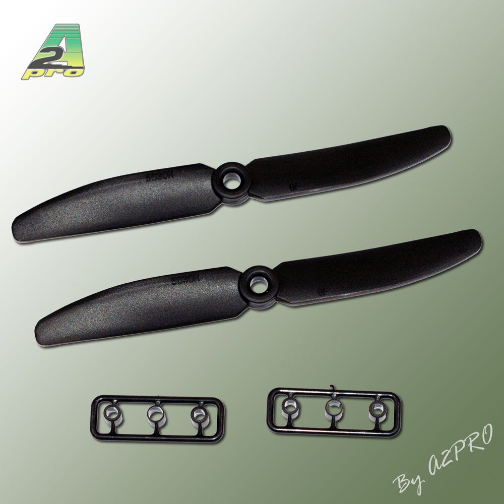 H&eacute;lice Gemfan SF push 5x4 noir (2 pcs)
