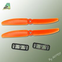 H&eacute;lice Gemfan SF push 5x4 orange (2 pcs)