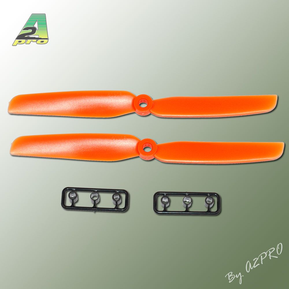 H&eacute;lice Gemfan SF push 6x3 orange (2 pcs)