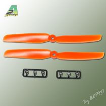 H&eacute;lice Gemfan SF push 6x3 orange (2 pcs)