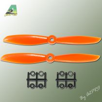 H&eacute;lice Gemfan SF push 6x4,5 orange (2 pcs)