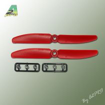 H&eacute;lice Gemfan SF push 5x3 rouge (2 pcs)