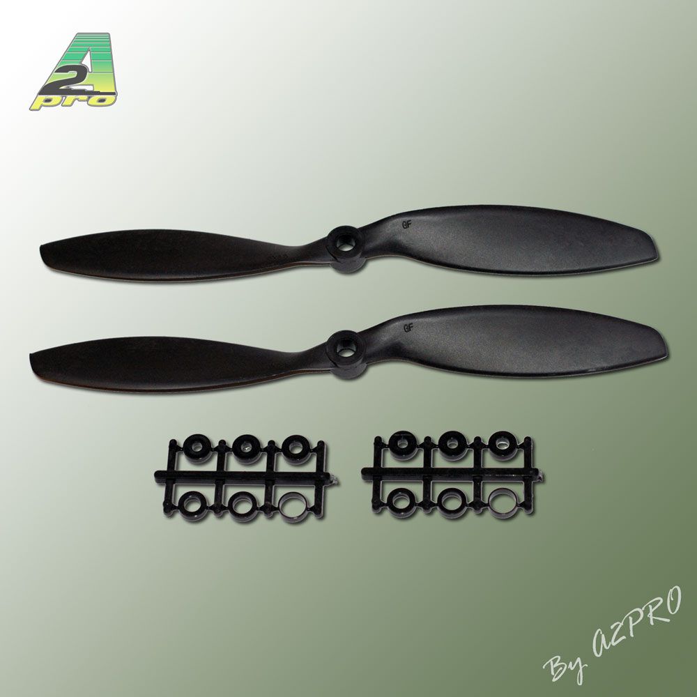 H&eacute;lice Gemfan SF 8x3,8 carbone (2 pcs)