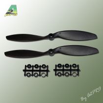 H&eacute;lice Gemfan SF 8x3,8 carbone (2 pcs)