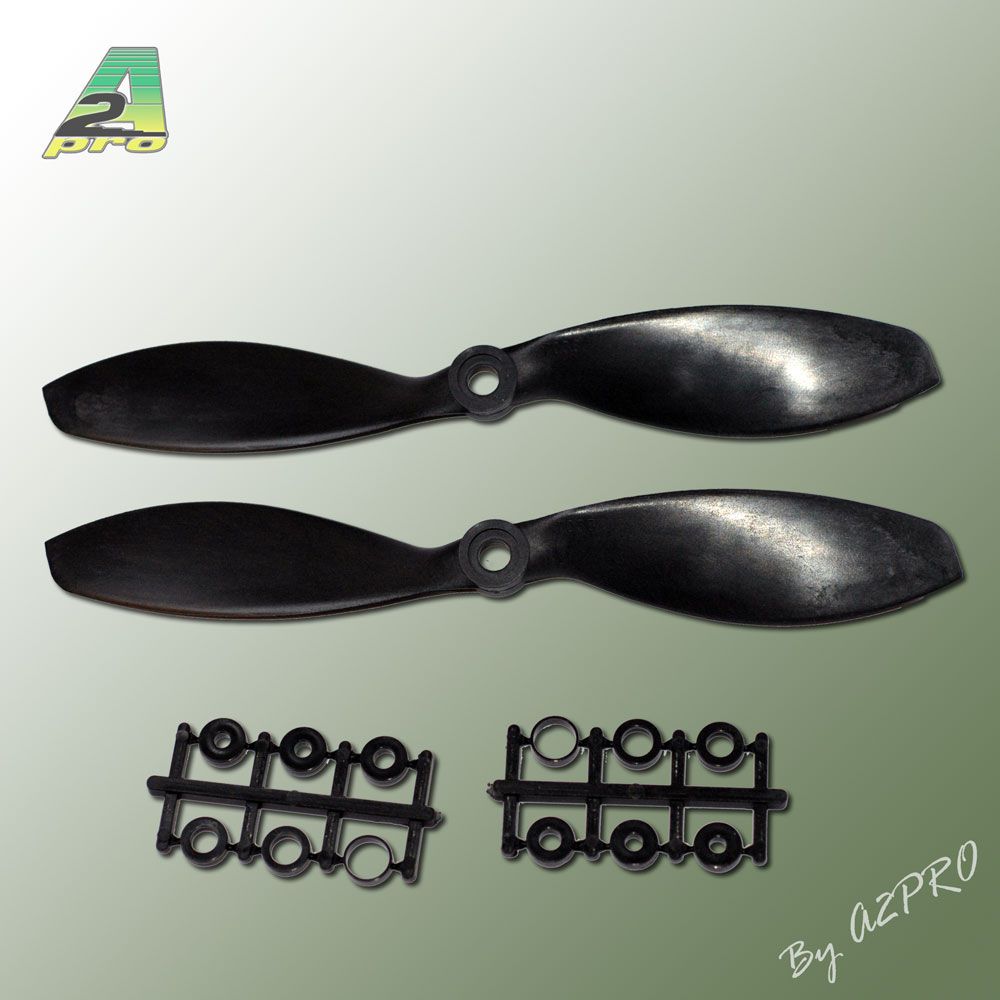 H&eacute;lice Gemfan SF 7x3,8 carbone (2 pcs)