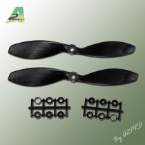 H&eacute;lice Gemfan SF push 7x3,8 carbone (2 pcs)