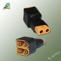 Adaptateur bloc Y XT-60 parall&egrave;le