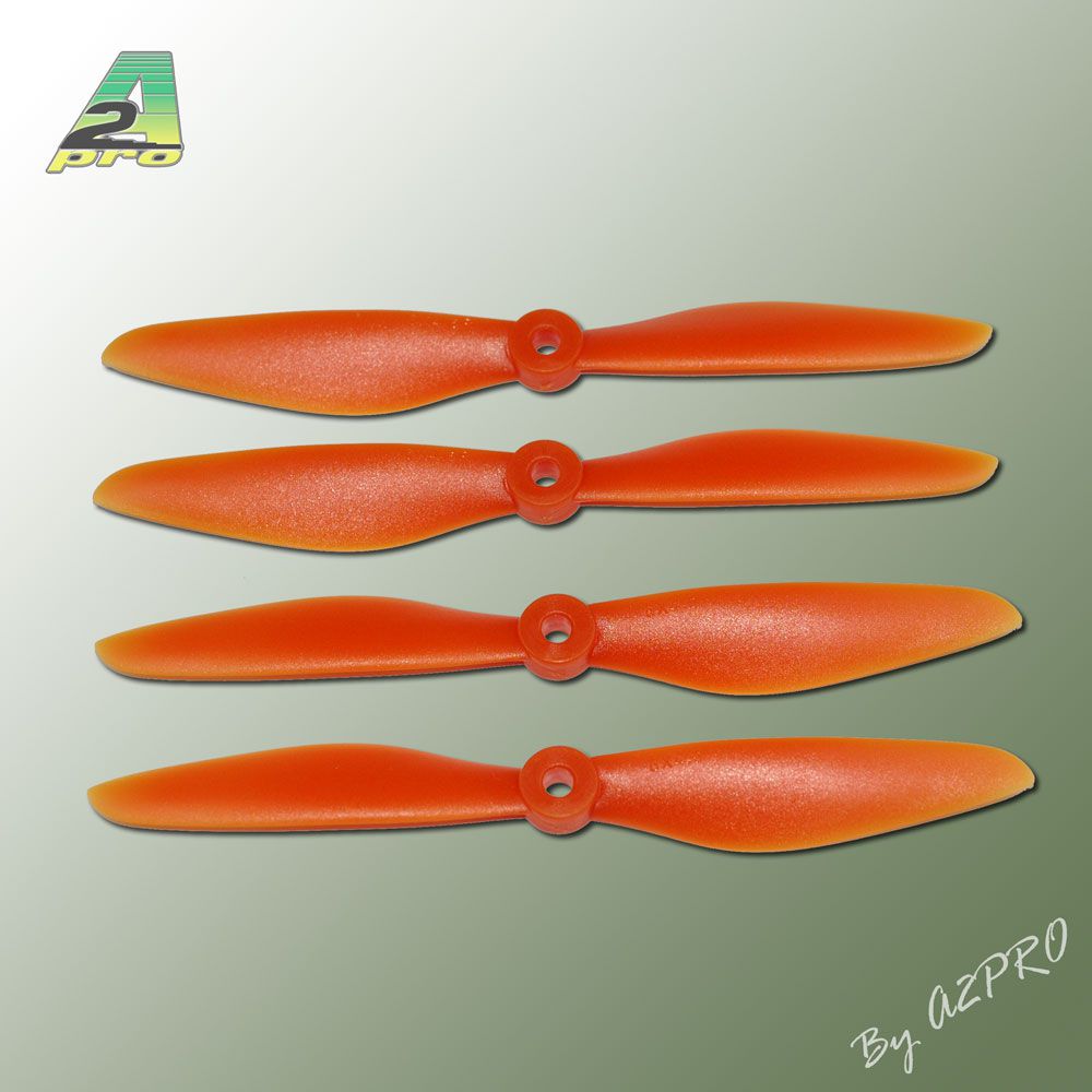 H&eacute;lice PTK (2 paire CW+ CCW)  6x4,5W orange