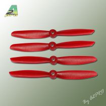 H�lice PTK (2 paire CW+ CCW)  5x4,5 rouge