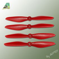 H�lice PTK (2 paire CW+ CCW)  6x4,5W rouge