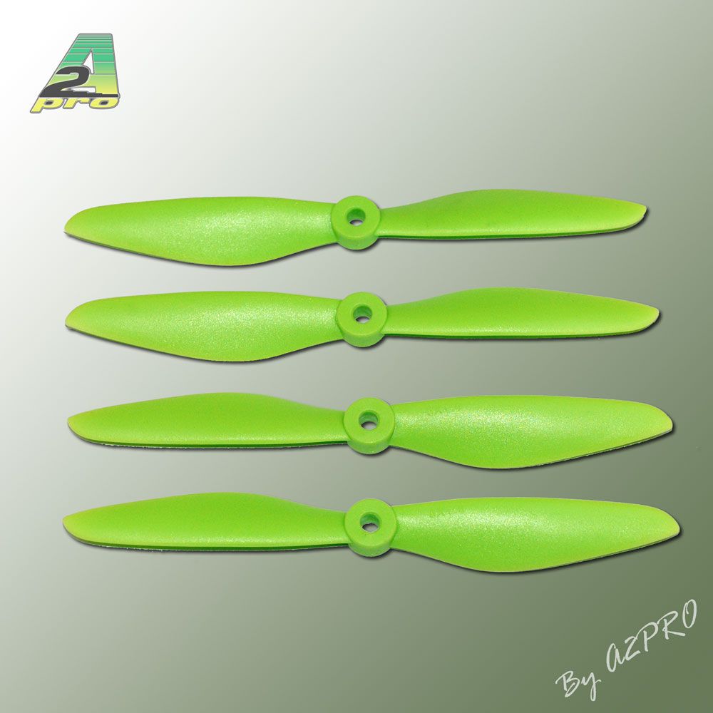 H&eacute;lice PTK (2 paire CW+ CCW)  6x4,5w vert