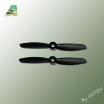 H&eacute;lice Gemfan PC 4x4,5 noir (2 pcs)