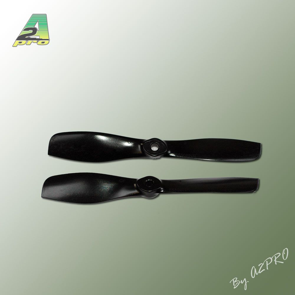 H&eacute;lice Gemfan fibre SF 5,5x5 push demi bullnose noir (2 pcs)