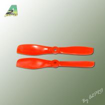 H&eacute;lice Gemfan fibre SF 5,5x5 push demi bullnose orange (2 pcs)