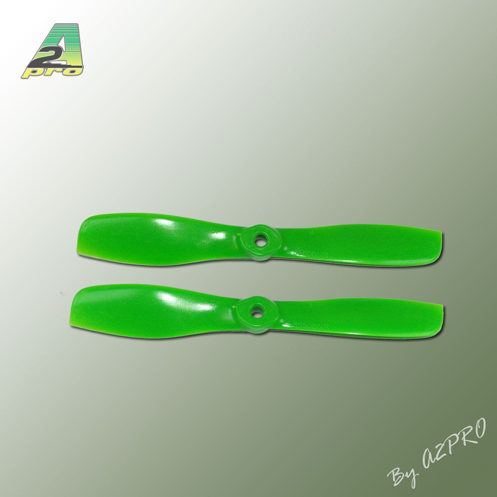 H&eacute;lice Gemfan fibre SF 5,5x5 push demi bullnose vert (2 pcs)