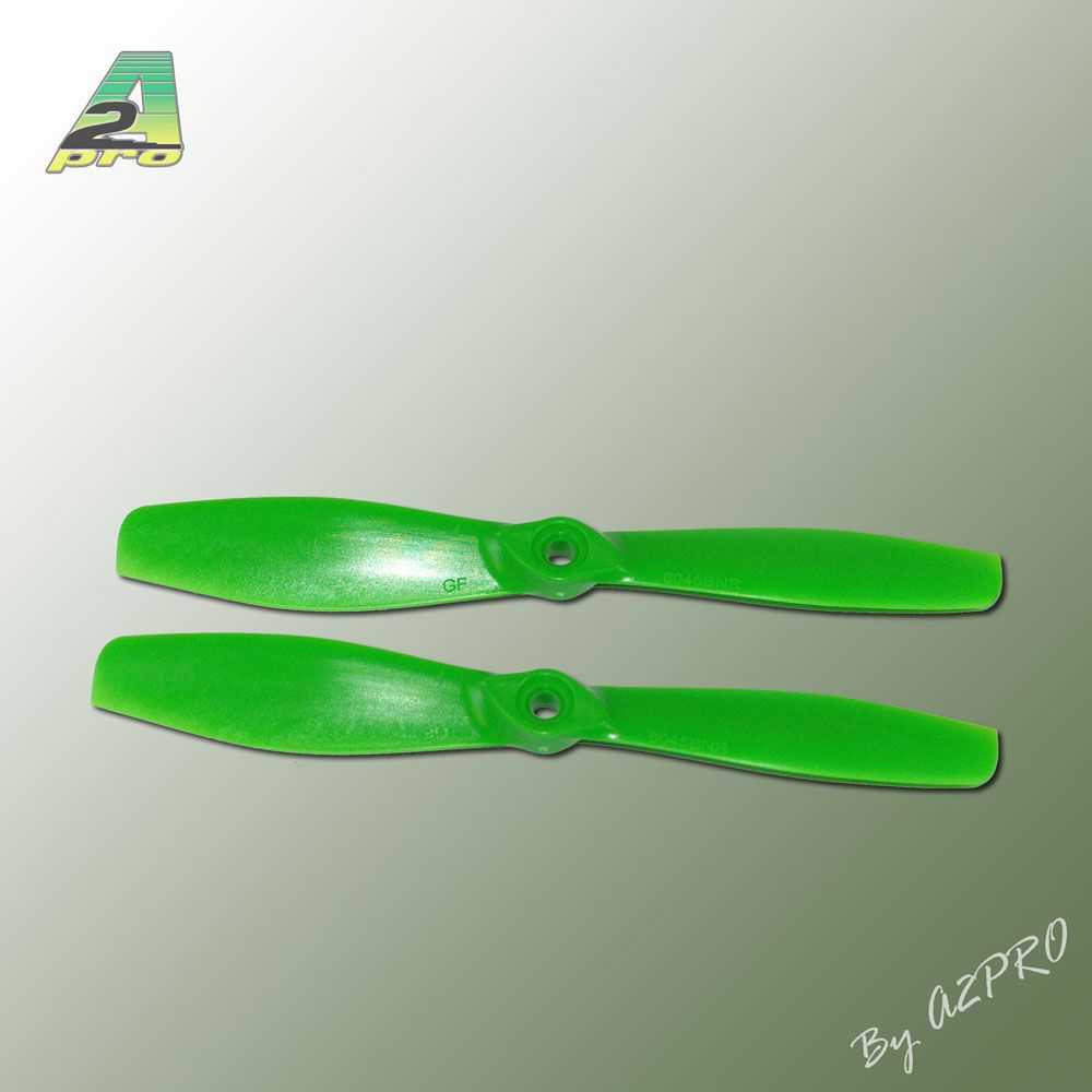 H&eacute;lice Gemfan fibre SF 6x4,5 push demi bullnose vert (2 pcs)