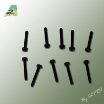 Vis TC nylon noire M3x20 (10pcs)