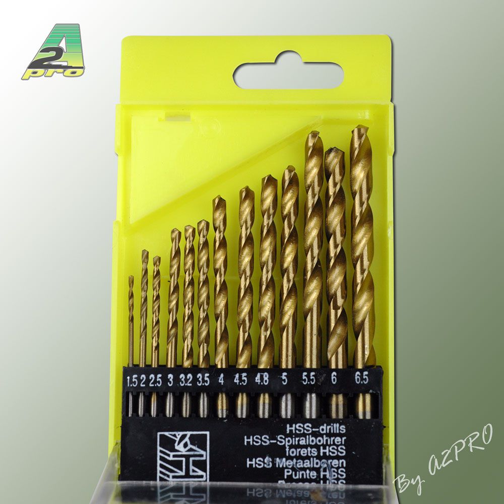 Set de for&ecirc;ts &oslash;1,5-6,5mm (13 pcs)