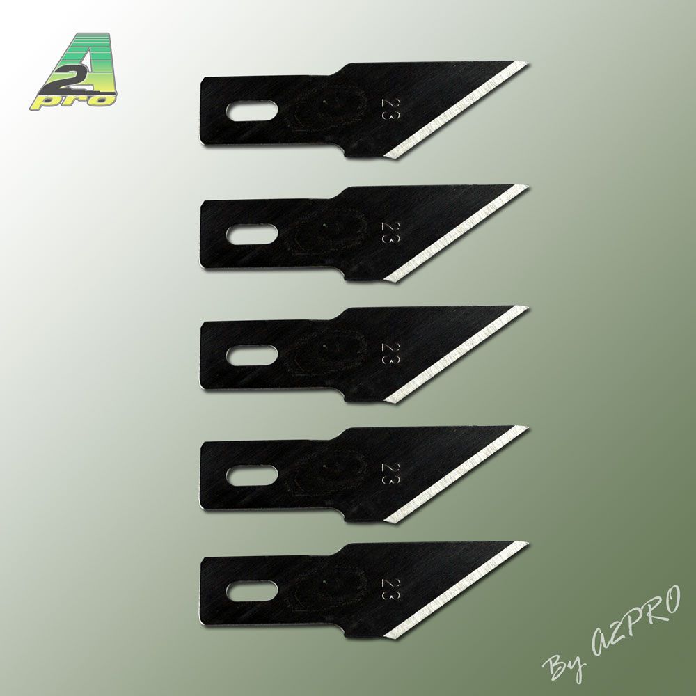 Lame droite courte pour couteau scalpel &oslash;11 (5 pcs)