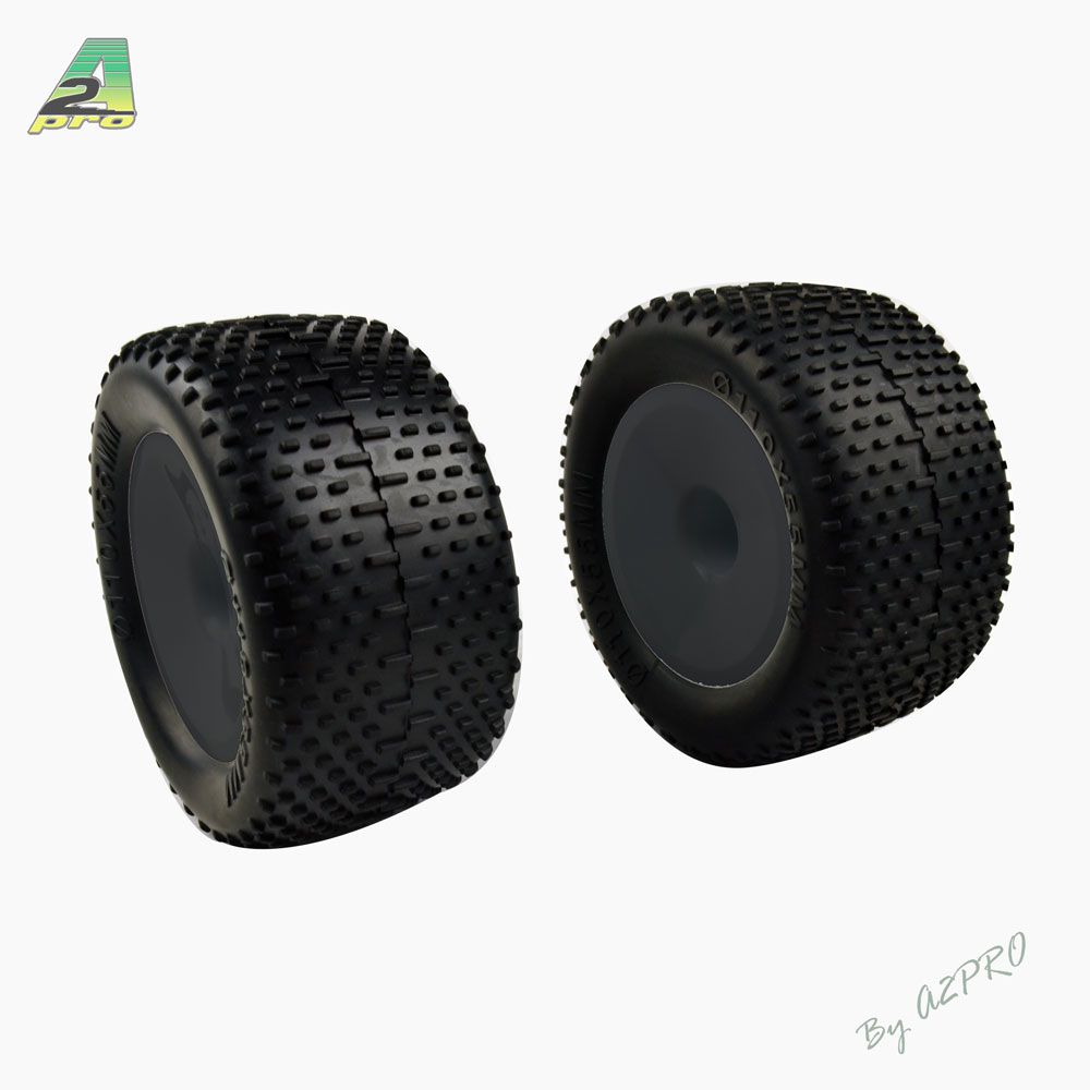 Roue compl&egrave;te noire Wheel'it sand (2 jeux)