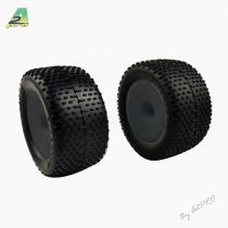 Roue compl&egrave;te noire Wheel'it sand (2 jeux)