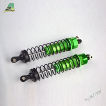 Amortisseur arri&egrave;re alu vert (2 jeux)