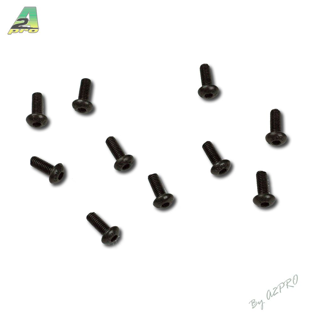 Vis t&ecirc;te bomb&eacute;e M3x8 (10pcs)
