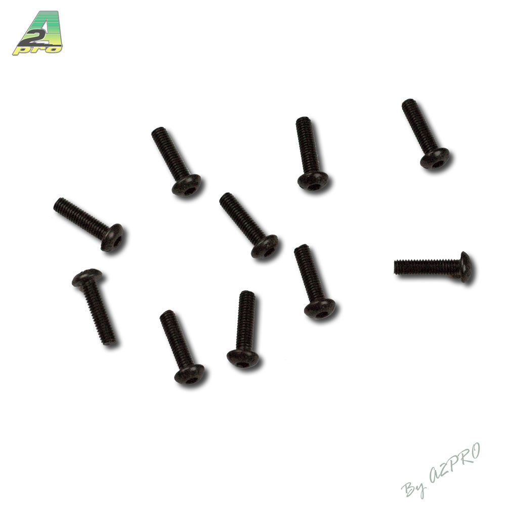 Vis t&ecirc;te bomb&eacute;e M3x12 (10pcs)