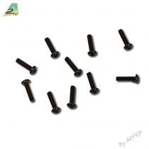Vis t&ecirc;te bomb&eacute;e M3x12 (10pcs)