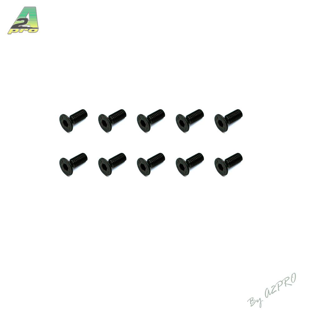 Vis t&ecirc;te plate M3x8 (10pcs)