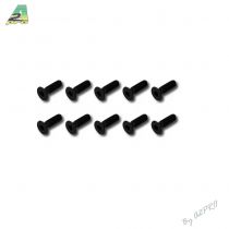 Vis t&ecirc;te plate M3x10 (10pcs)