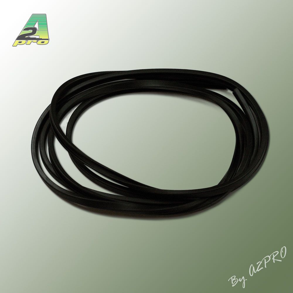 Liston caoutchouc carr&eacute; Ht 6mm Lg 2m