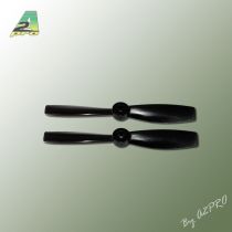 H&eacute;lice Gemfan PC 4x4,5 bullnose noir (2 pcs)