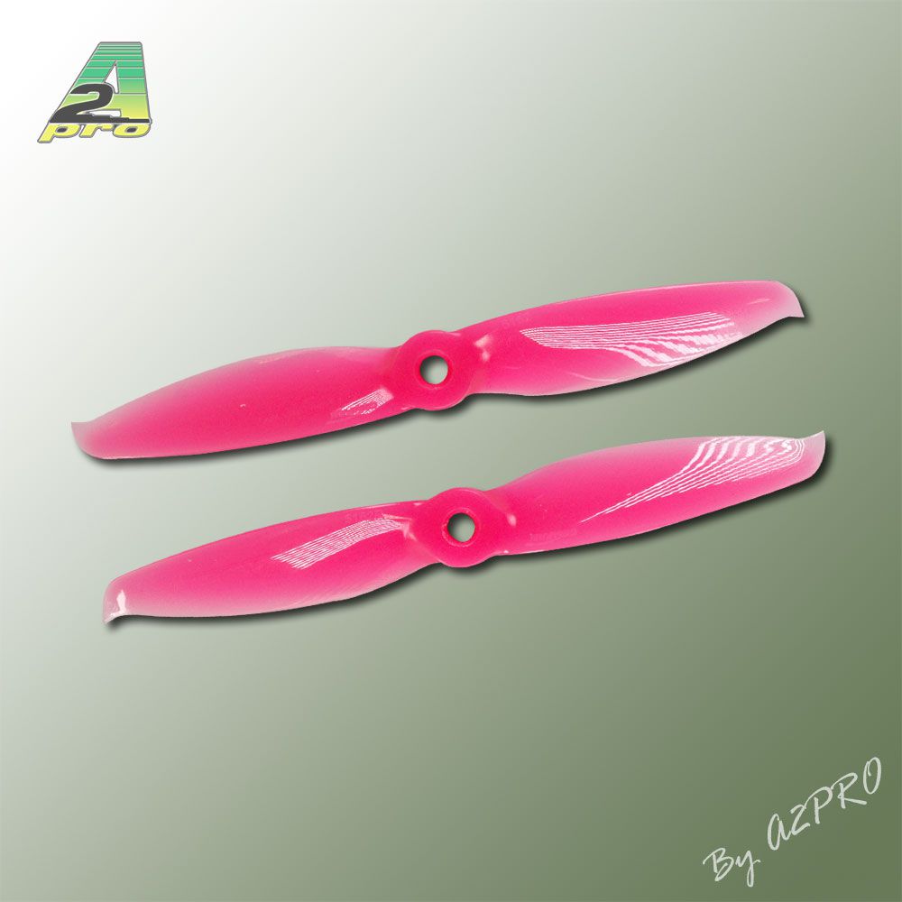 H&eacute;lice Gemfan bipale PC rose 5x5 (2 paires CW + CCW)