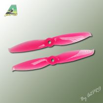 H&eacute;lice Gemfan bipale PC rose 5x5 (2 paires CW + CCW)