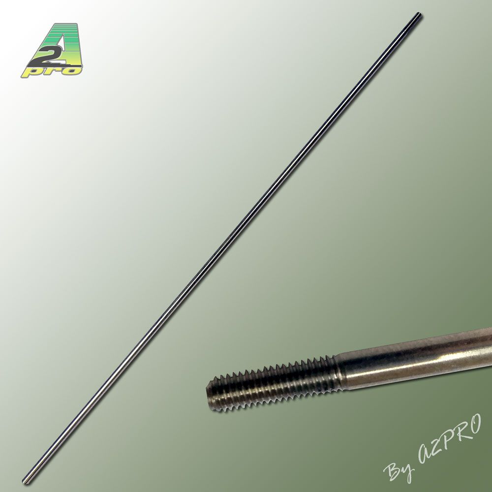 Axe pour arbre d'h&eacute;lices &oslash;3 Long 270mm - M3x11