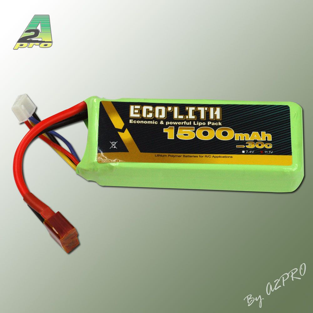 Eco'lith 1500mAh 30C 3S
