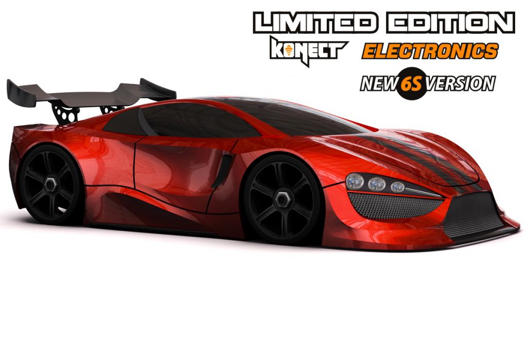 EPX2 GT 1/8 Brushless version 6s RTR Concept car Rouge