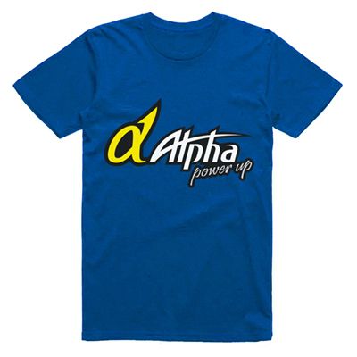 T-shirt Alpha Plus bleu Taille L
