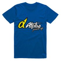 T-shirt Alpha Plus bleu Taille XL