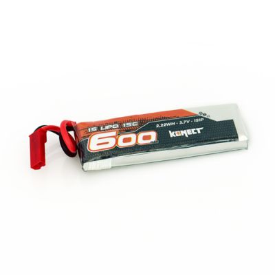 Lipo 600mah 3.7V 15C 1S1P 2.22Wh (sp&eacute;cial GT24 carisma)