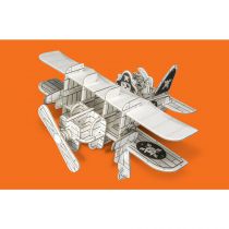 Avion en carton &agrave; monter et &agrave; colorier