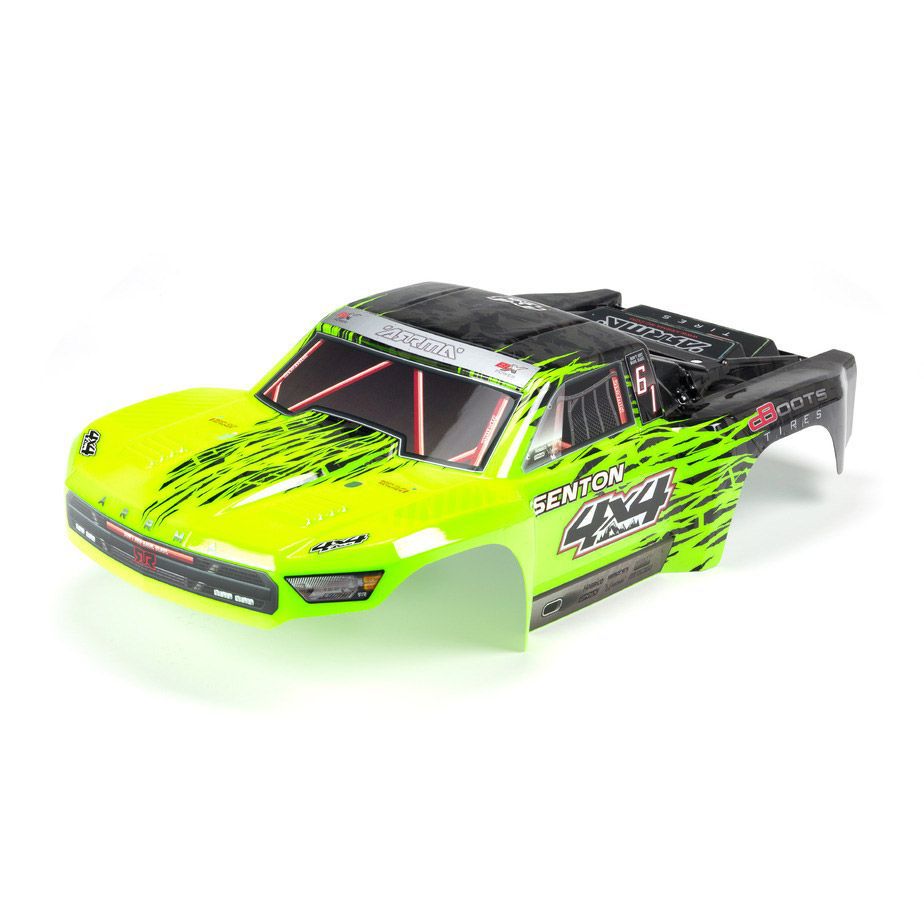 AR402204 Body Pntd Decal Trim Green SENTON 4x4 BLX - HORIZON HOBBY - R&eacute;f&eacute;rence: ARAC3331