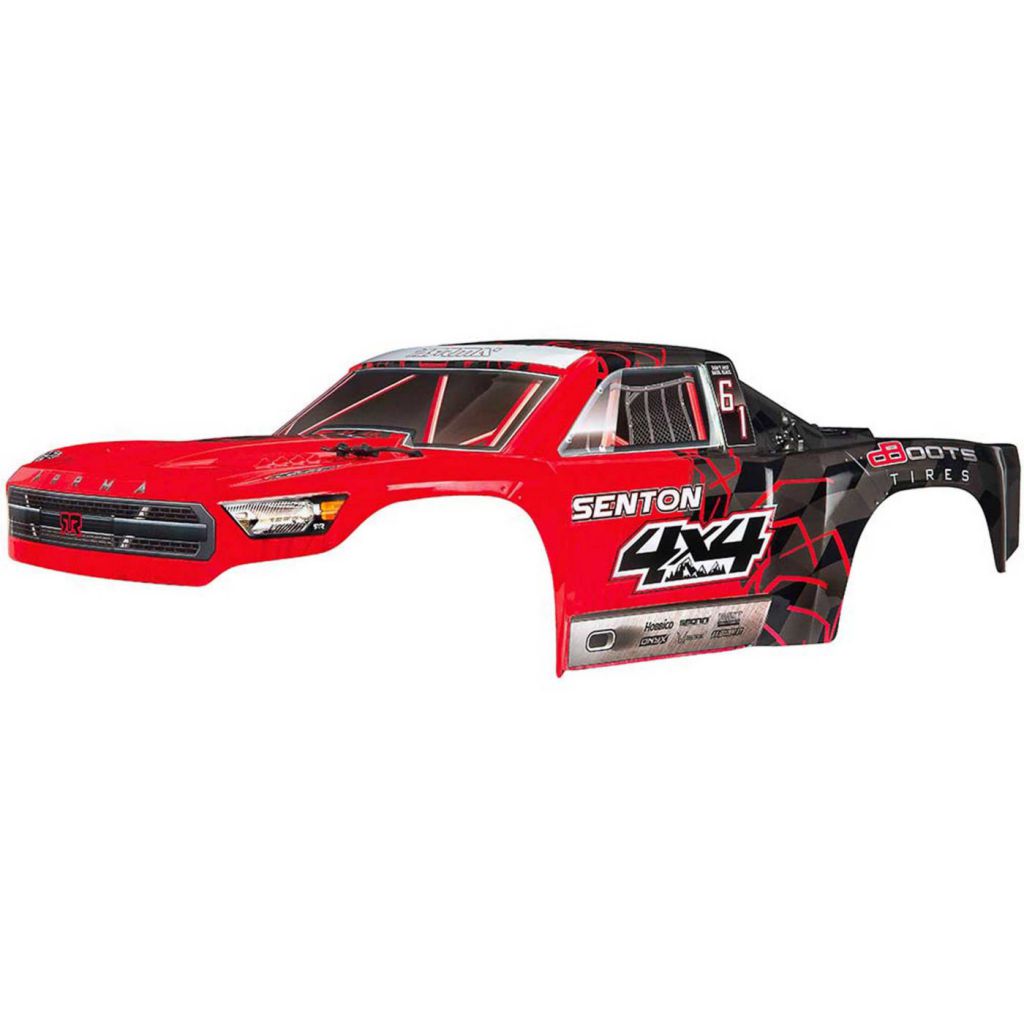 AR402251 Body Painted Decal Trim Red Senton  Mega - HORIZON HOBBY - R&eacute;f&eacute;rence: ARAC3334