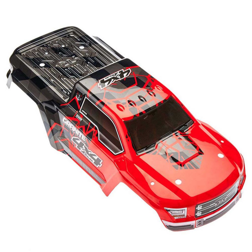 AR402256 Body Pntd Decal Trim Red GRANITE 4x4 MEGA - HORIZON HOBBY - R&eacute;f&eacute;rence: ARAC3336